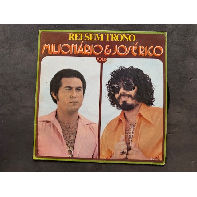 LP MILIONARIO E JOSE RICO VOL 6 REI SEM TRONO 1978