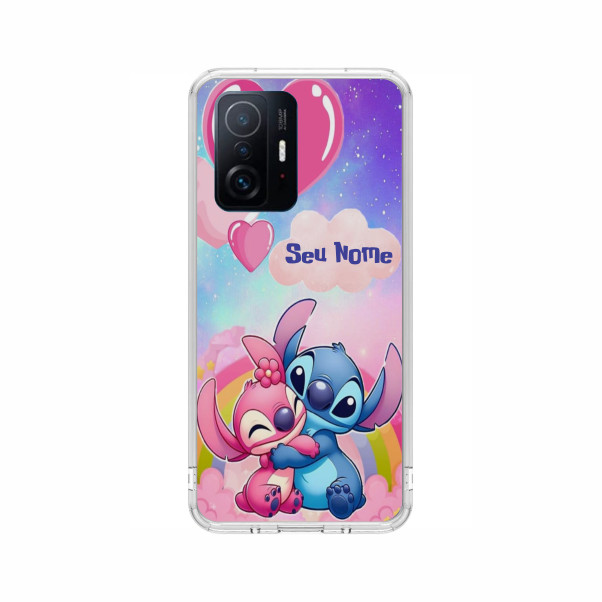 Capa Capinha Para Xiaomi Mi 11T / Mi 11T Pro Personalizada - Stitch com Nome 5