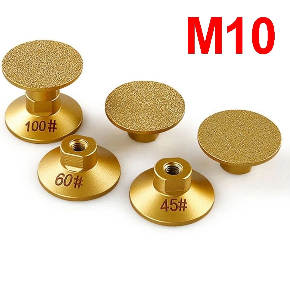 M10 45/60/100#Coarse Cabeça de moagem plana de soldagem carbonizada de silicone de grão,adequada para moagem e polimento