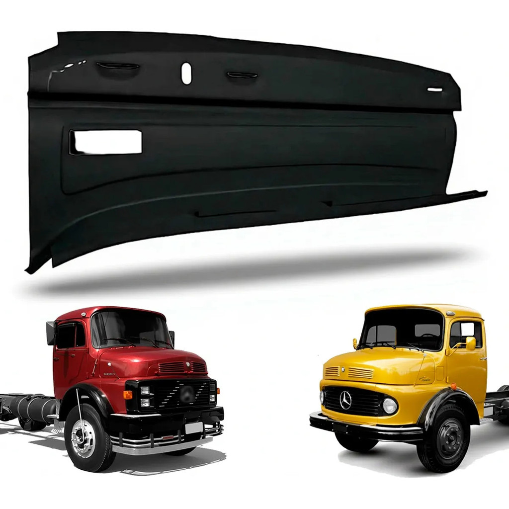 Calha Superior Porta Mb Agl 1518 1113 Lateral Esquerda Metal