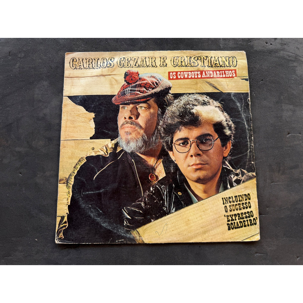 LP CARLOS CEZAR E CRISTIANO 1983 EXPRESSO BOIADEIRO