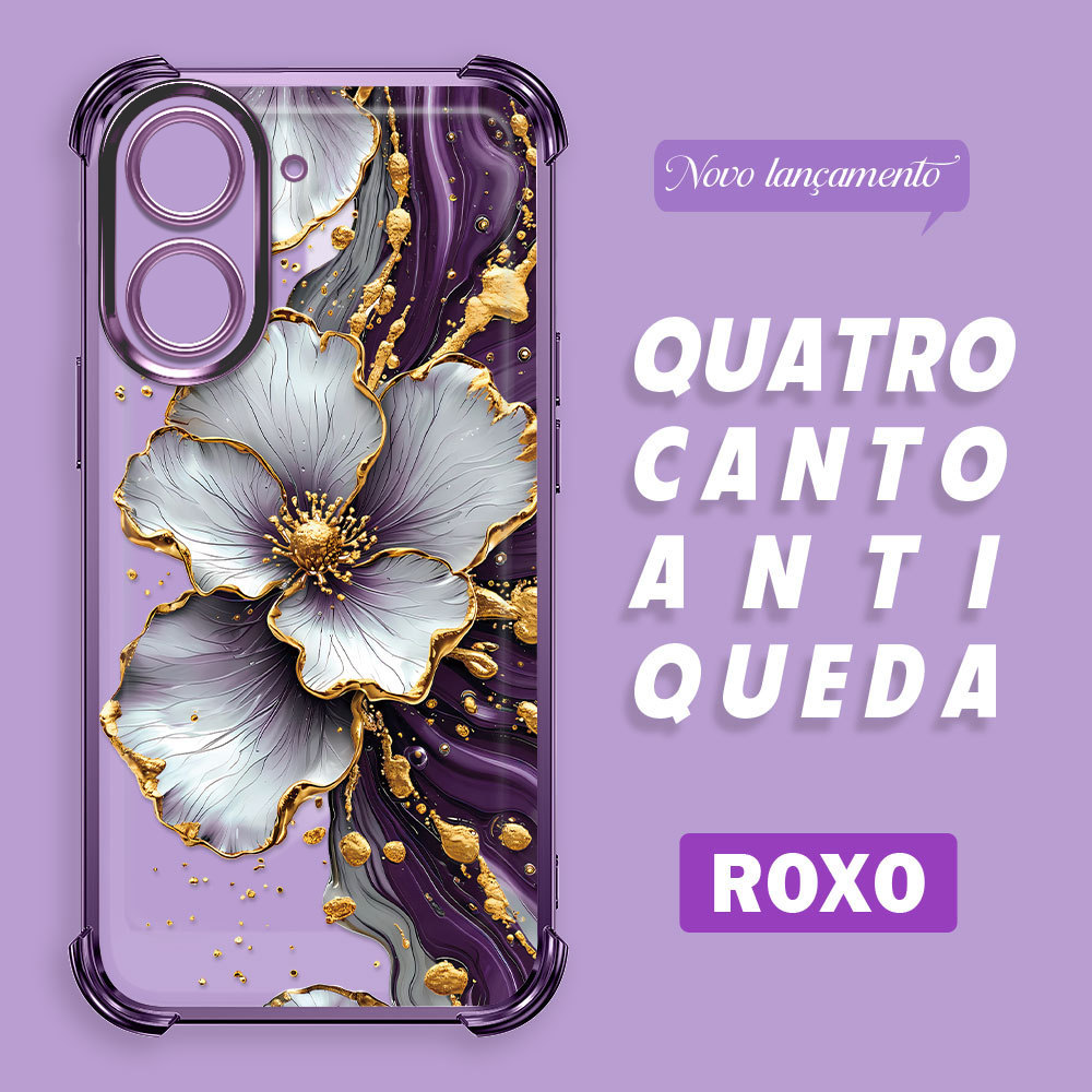 Capa Macia Luxo Para Xiaomi Poco C71 Telefone Capinha Capas Anti Impacto Choque Case Transparente 1137 FS