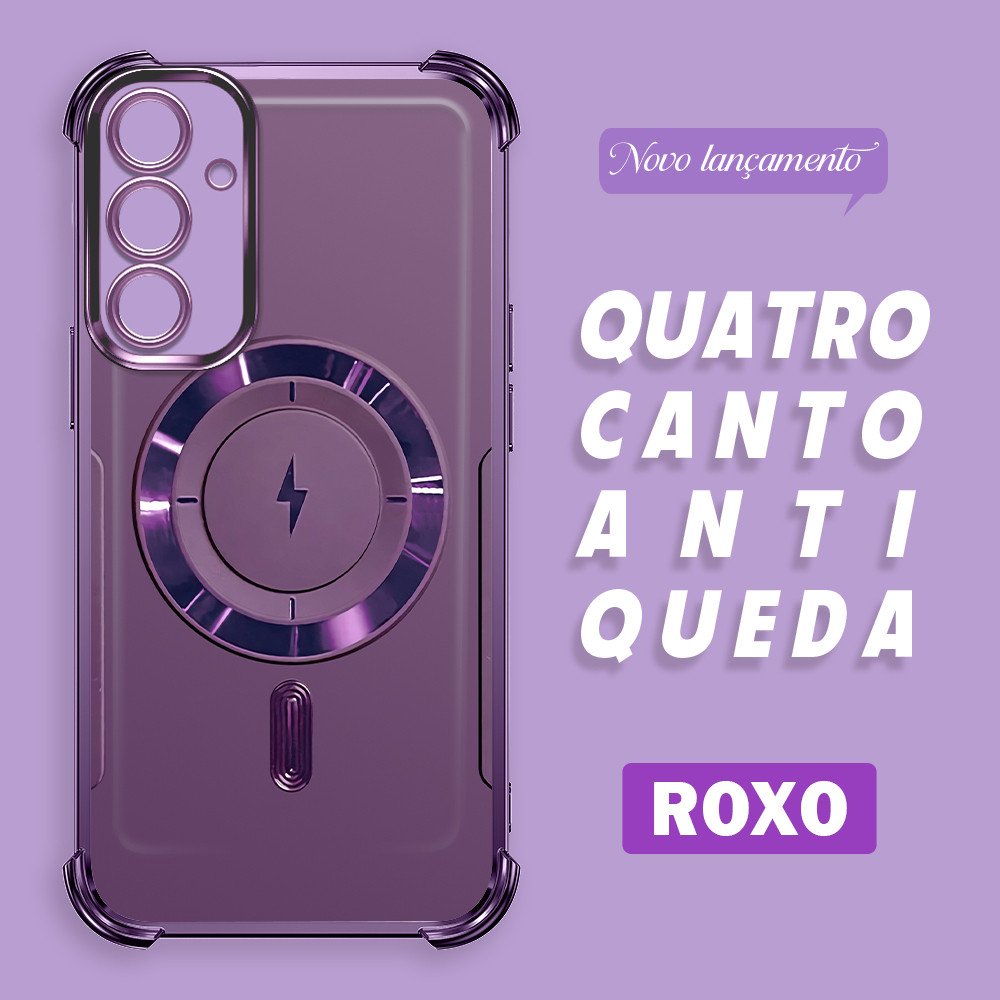 Capa Para Samsung Galaxy M55 5G Transparente Capinha 0672 FS