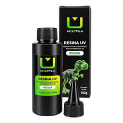 Resina UV Fotopolimerizável Impressão 3D 100g Multfila Multifila MTF-RES-001