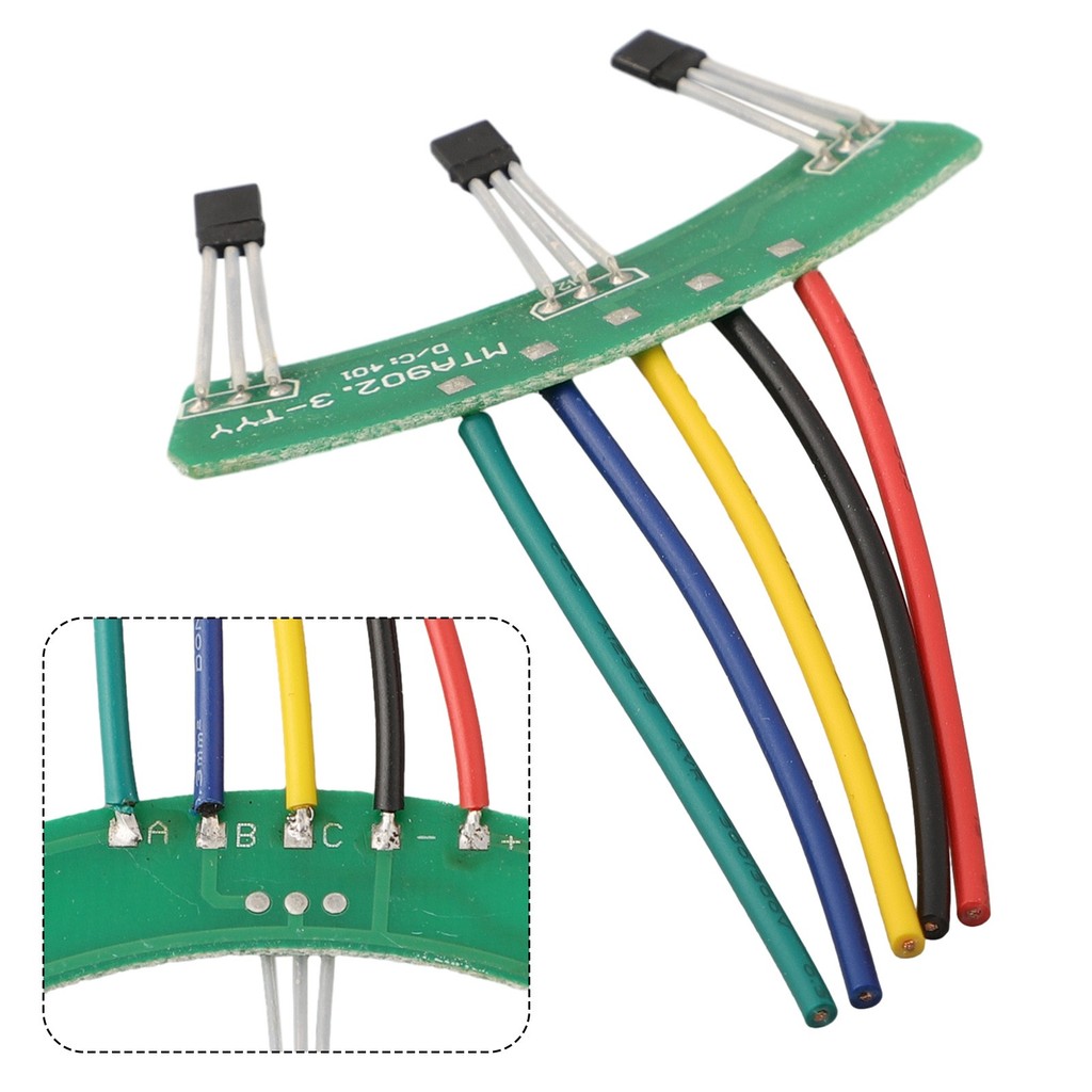 Bicicleta Elétrica Ebike Veículo Elétrico 500-2000W Hall Sensor PCB Para motor De 3 Rodas
