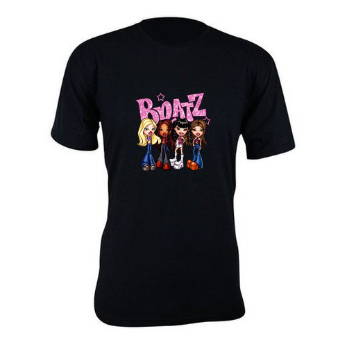 Camiseta camisa estampa Bratz Angel Bonecas Yasmin Cloe Jade Sasha Tour Moda basica unissex manga curta