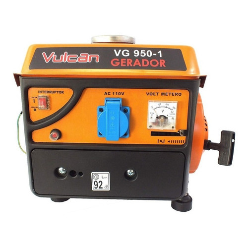 Gerador Portátil Vulcan Vg950-1 950w Monofásico 127v