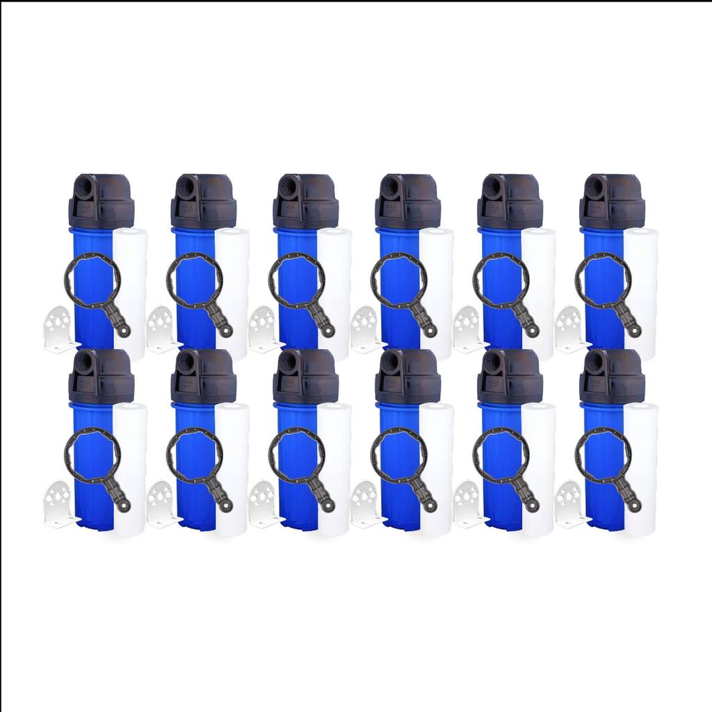 12 Filtro Água Completo Caixa Dágua Ou Cavalete De Entrada