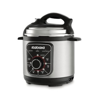 Panela de Pressao Eletrica Itatiaia 5 Litros Analogica Inox Cozinha