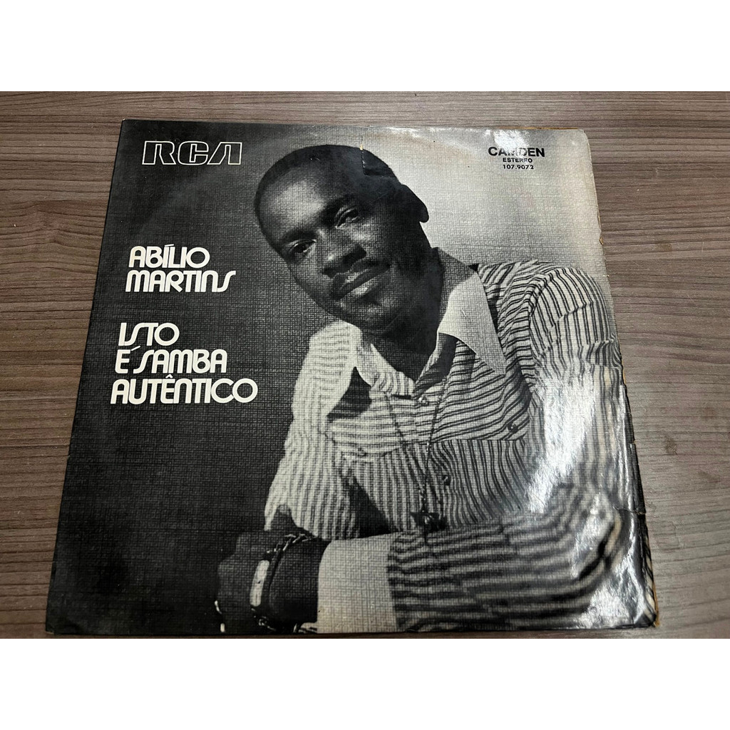 LP ABILIO MARTINS ISTO E SAMBA AUTENTICO 1975