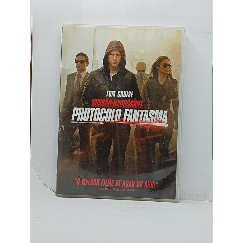 Dvd Missão: Impossível - Protocolo Fantasma