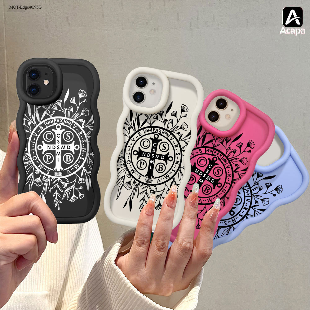 Capinha Para Motorola Moto Edge 60 40 50 Fusion Neo 5G Capa De Silicone Case MKL0327