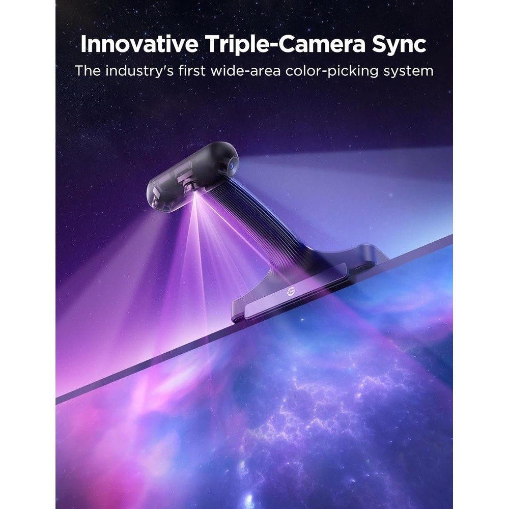 Govee TV Backlight 3 Pro pra Tvs 55-65 RGBIC Câmera HDR WiFi