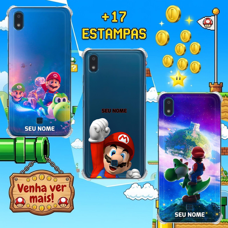 Capa Capinha para LG K8 Plus - Super Mario