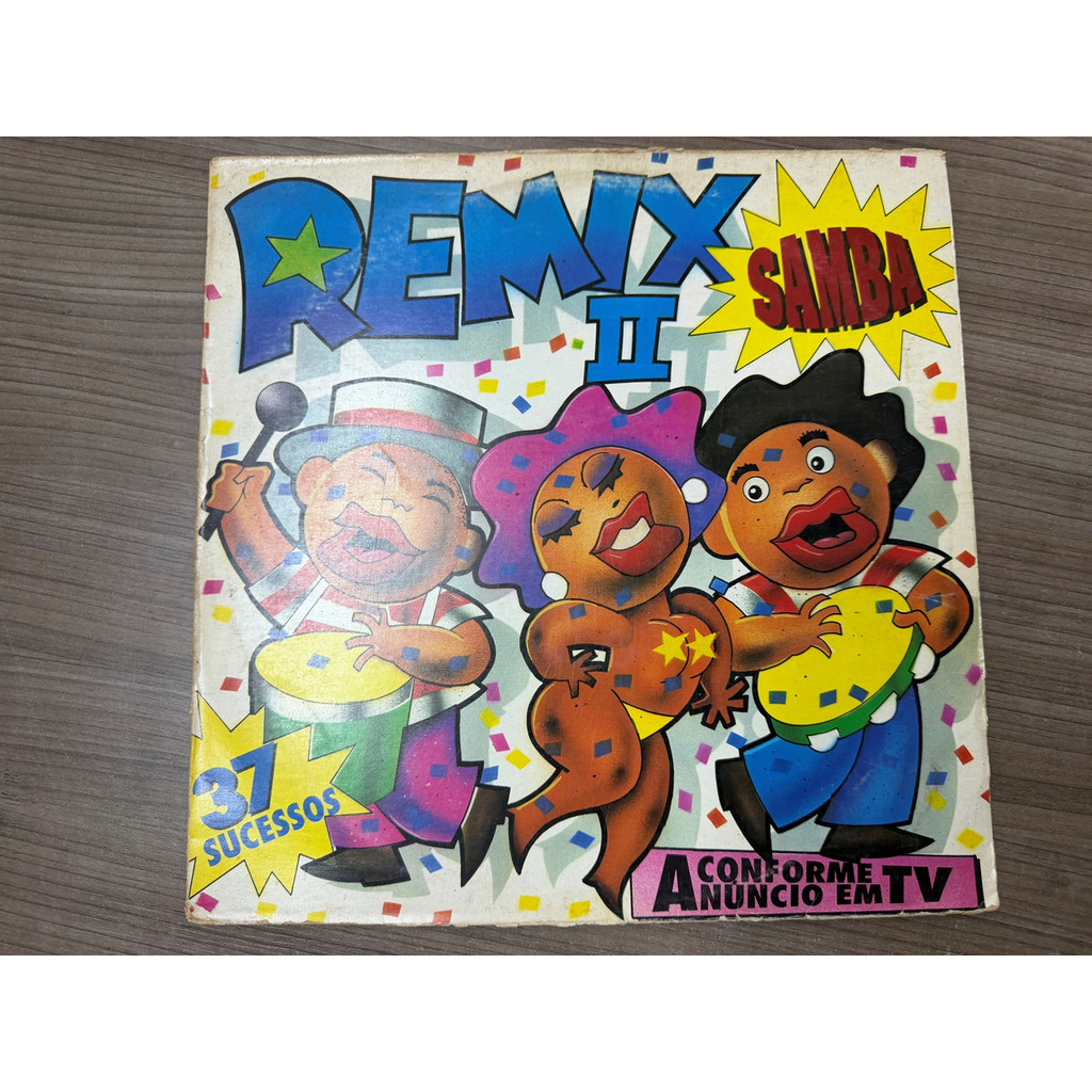 LP REMIX SAMBA II 1994 37 SUCESSOS