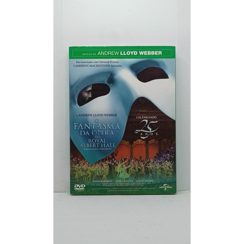 Dvd O Fantasma da Opera No Royal Albert Hall