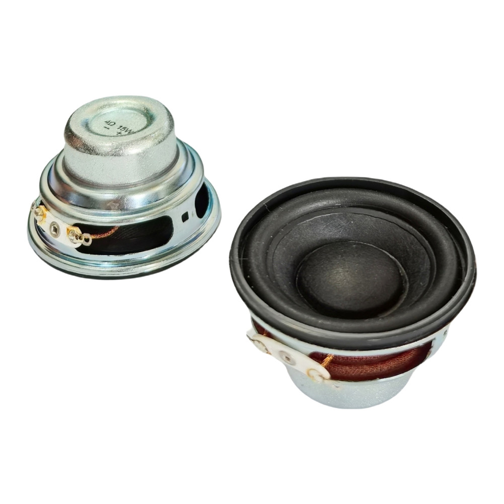 Alto-Falante Multimídia De Gama Completa De 50 Mm : Potência De 15 W , Graves De 160 Hz Para Som Envolvente !