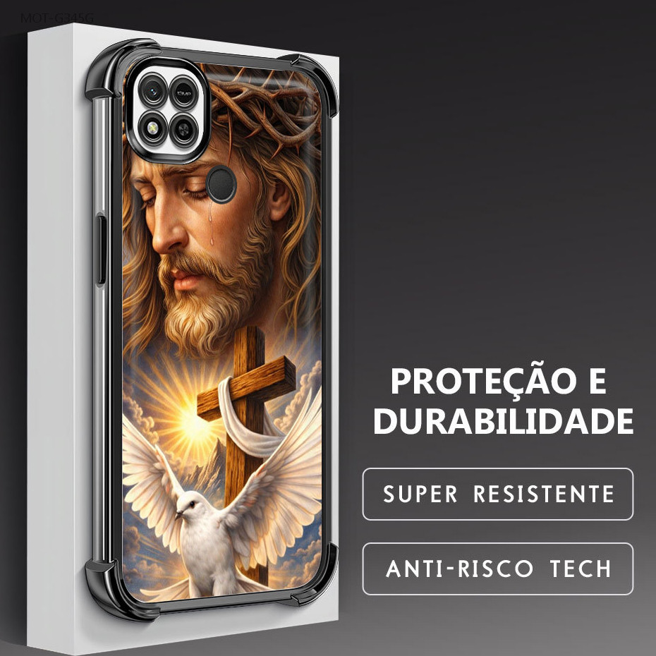 Capinha Capa Macia Anti Impacto Luxo Para Motorola Moto G54 G53 G52 G84 G82 G34 5G Capas Transparente Phone Case 0977FS em Oferta na Shopee