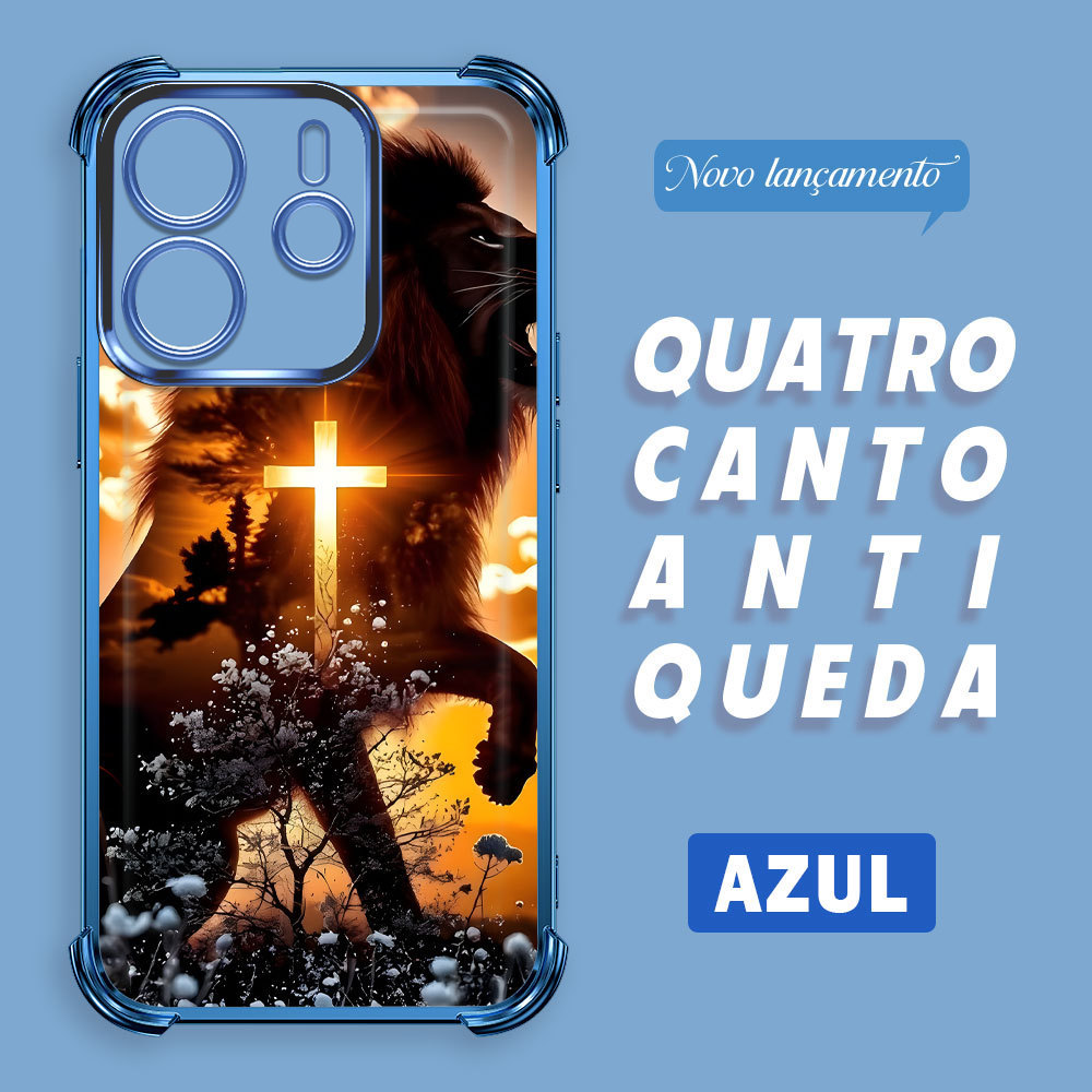 Capinha Para Xiaomi Redmi Note 14 4G Capa De Celular Anti Impacto De Case FS0812 em Oferta na Shopee