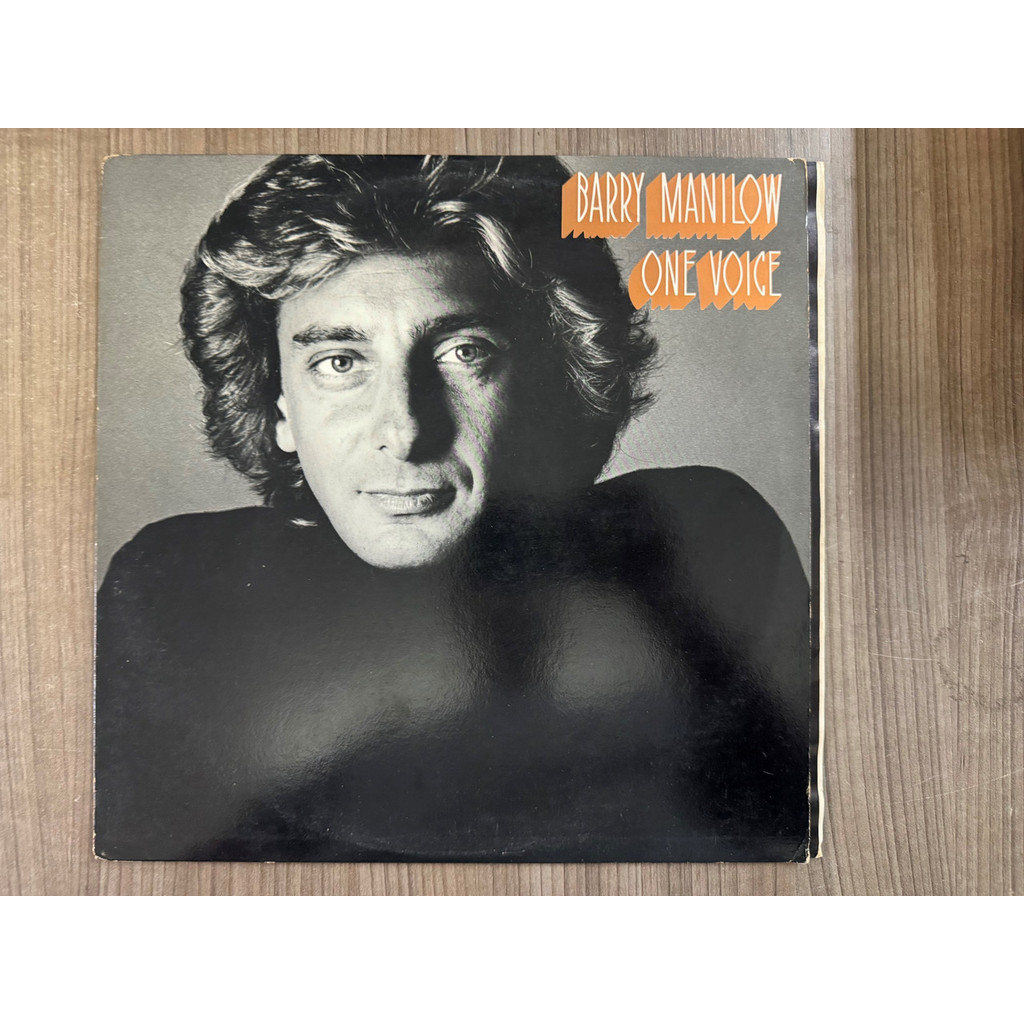 LP BARRY MANILOW ONE VOICE 1979 C/ENC IMPORTADO