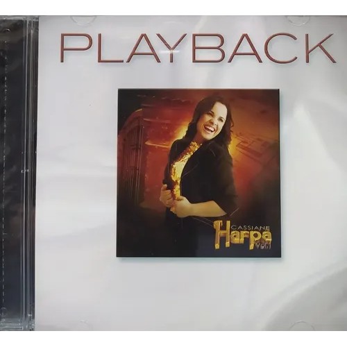 CD - CASSIANE - HARPA VOL 1  - PLAYBACK
