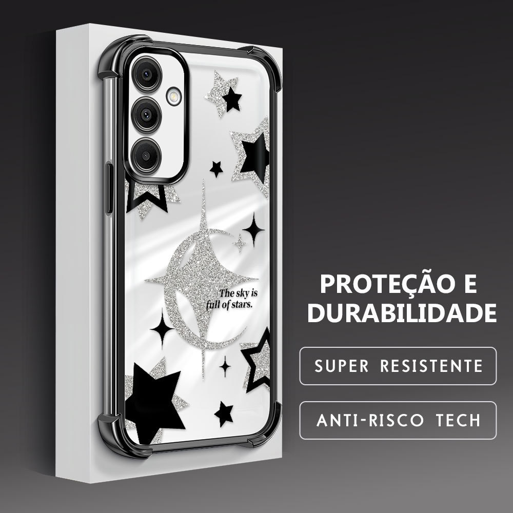 Capinha Para Samsung Galaxy A16 4G 5G Capa Anti Impacto Transparente Macia Proteção Case SJ 1089