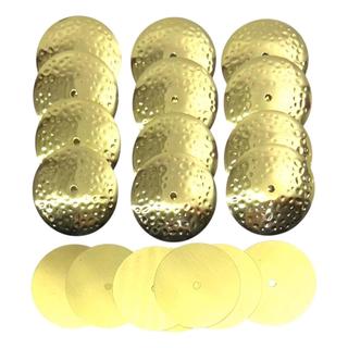 5 Pares Platinelas Pdz Latão Martelada Pandeiro Chorinho