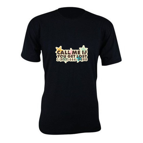 Camiseta camisa estampa Tyler The Creater Call Me If You Get Lost basica unissex manga curta