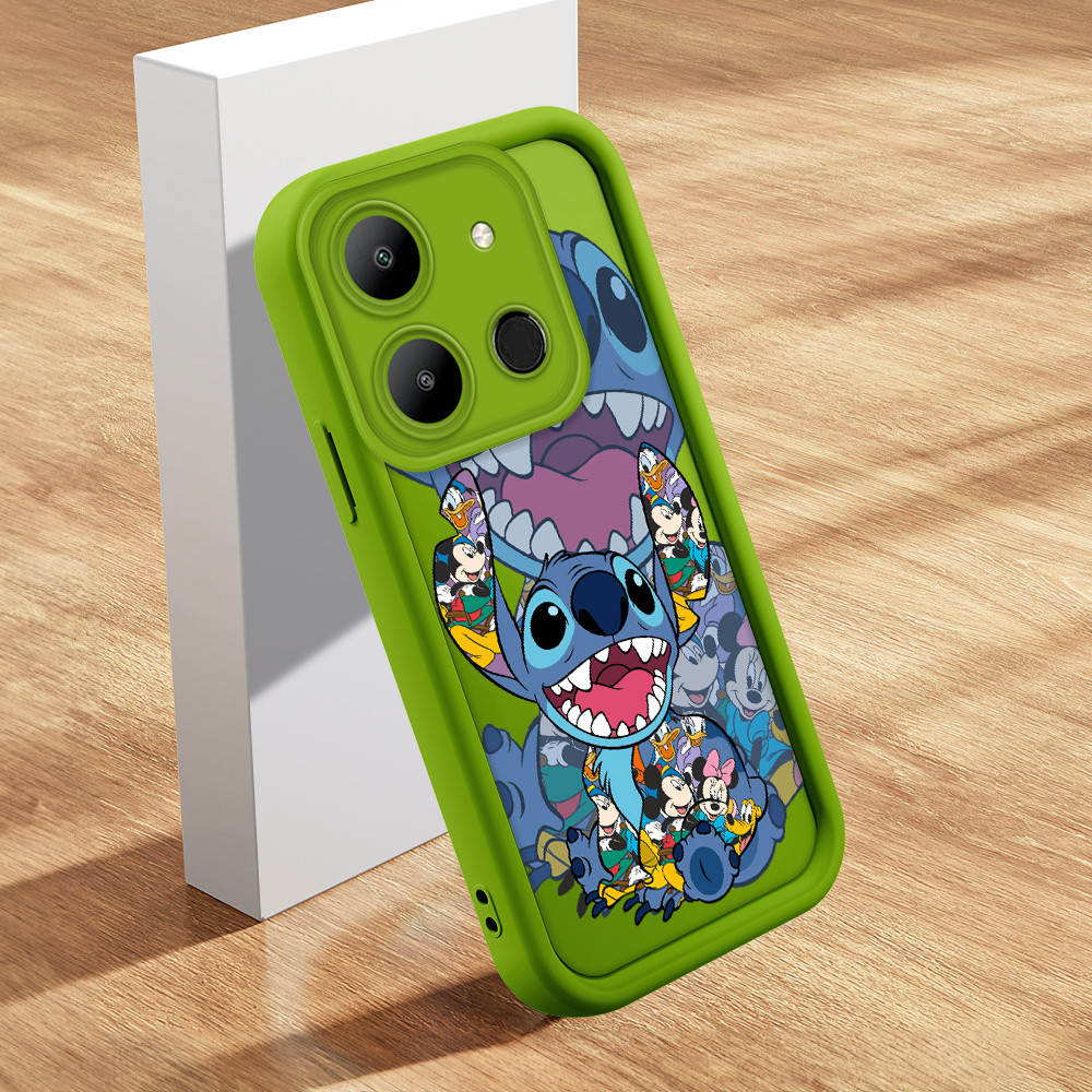 Capa De Celular Anti Choque Para Infinix Smart 7 Tecno Spark Go 2023 Pop 7 Pro Capinha Macia Silicone Stitch TY 2356