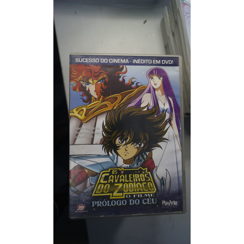 DVD Os Cavaleiros do Zodíaco: O Filme - Prólogo do Céu