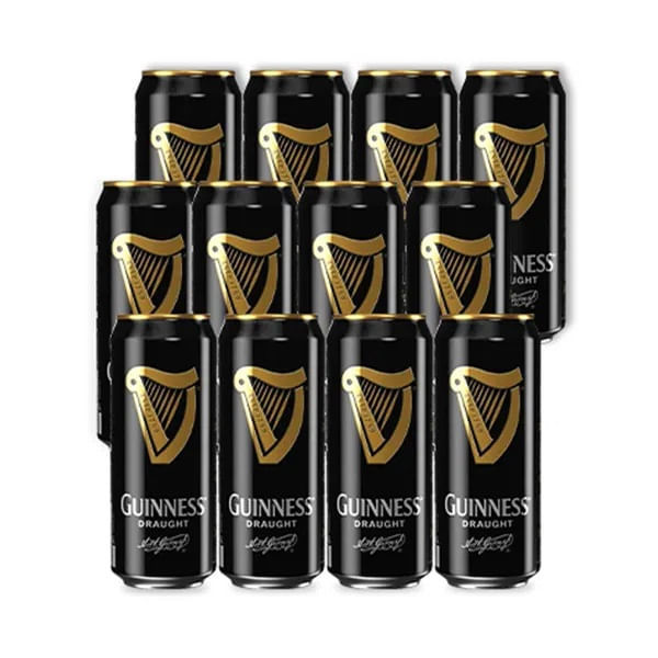Combo Cerveja Guinness Draught In Can 440ML 12 Unidades