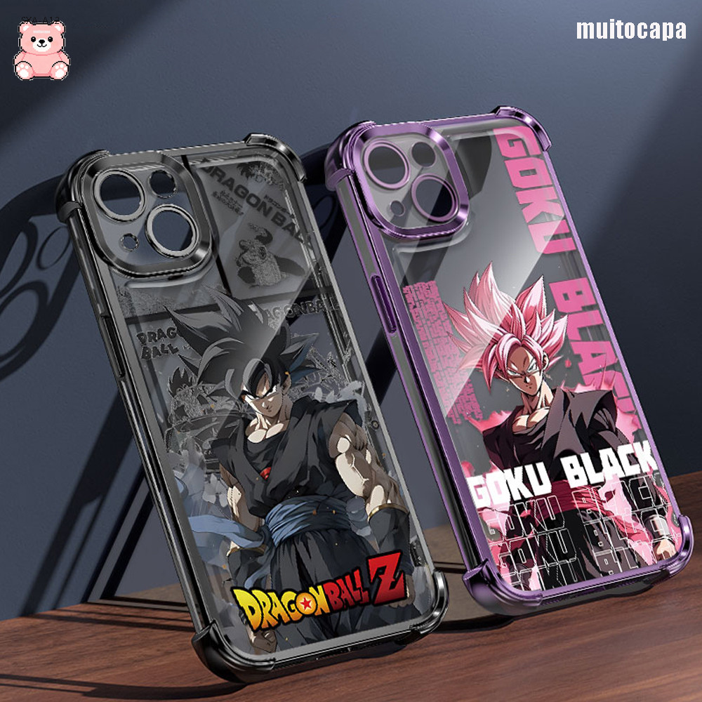 Capinha Goku Para Samsung Galaxy A17 A16 A15 A14 A13 A12 4G 5G Macia Capa Anti-Impacto Transparente FS 0820