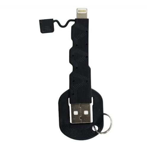 Cabo Chaveiro Lightning USB Para iPhone Newlink CV200 Cabo Portátil Chave 8,5cm Carga Rápida