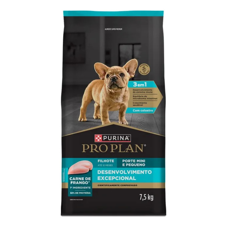 Pro Plan Desenvolvimento Excepcional Filhote Mini&Peq 7,5kg