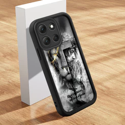 Capinha Macia Silicone Protetora Preta Case Para Motorola Moto G86 5G Capa De Celular BTY 7515