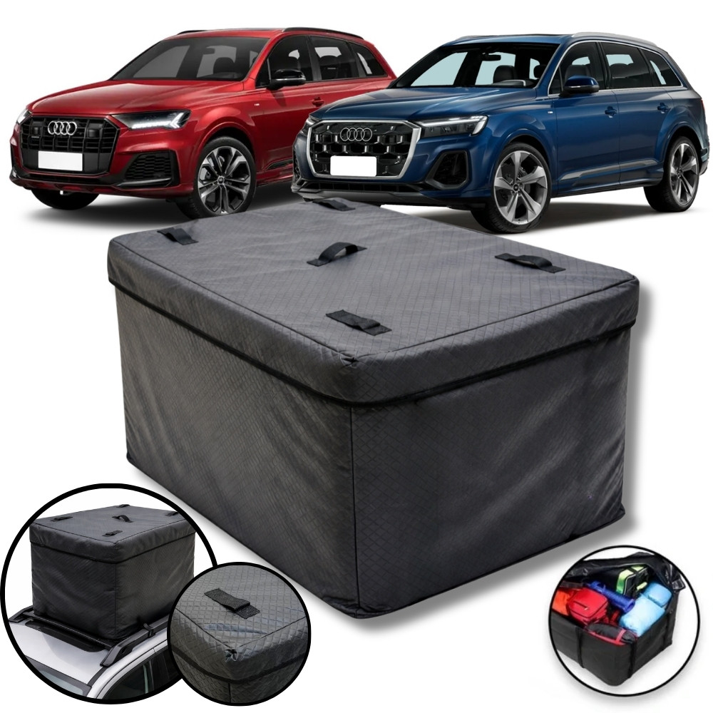 Bolsa Bagageiro Teto Maleiro Impermeável Grande Audi Q7