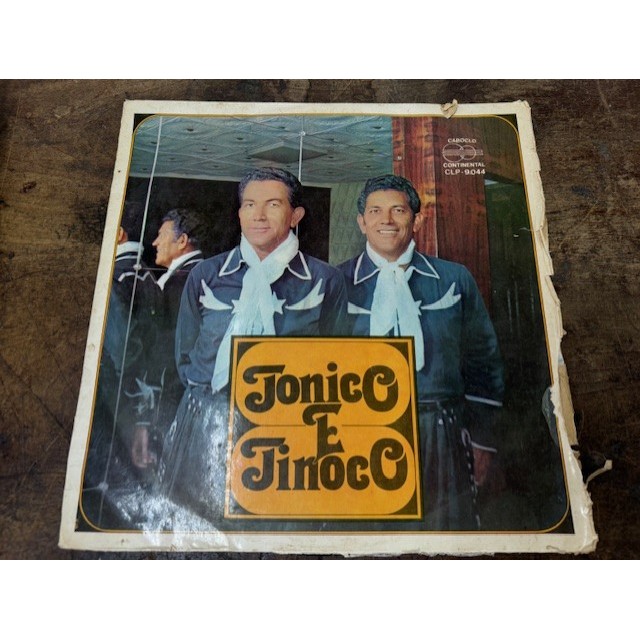 LP TONICO E TINOCO 1968 BRASIL CABOCLO CONTINENTAL SELO PRETO