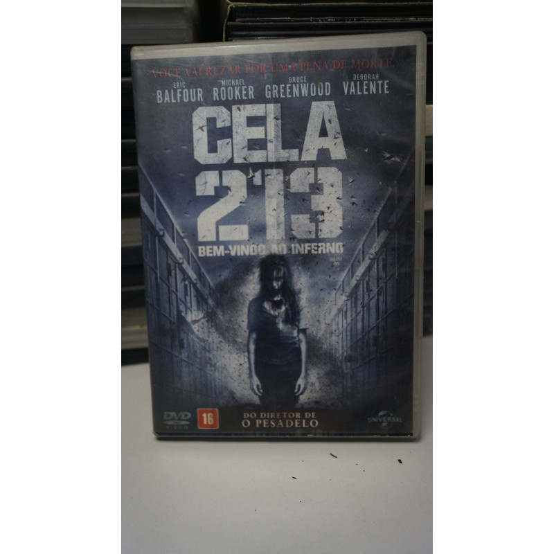 DVD Filme Original - Cela 213: Bem-vindo ao Inferno (2011)