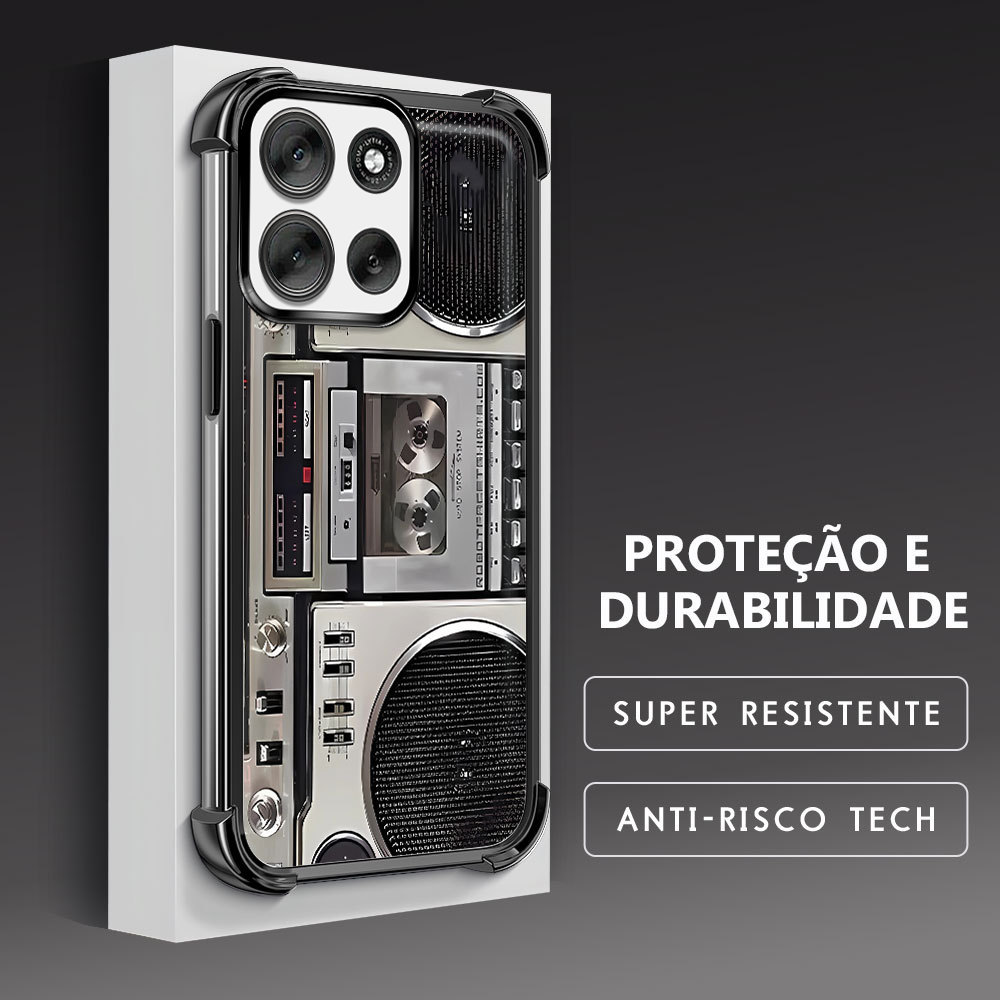 Capinha Para Motorola Moto G56 5G Capa De Celular Anti Impacto De Case FS0905