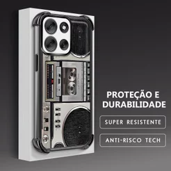 Capinha Para Motorola Moto G56 5G Capa De Celular Anti Impacto De Case FS0905
