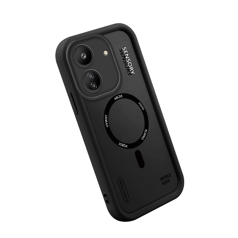 Capa Anti-Impacto Para Xiaomi Redmi 13C Poco C65 Capinha Silicone Macia Preto Ca