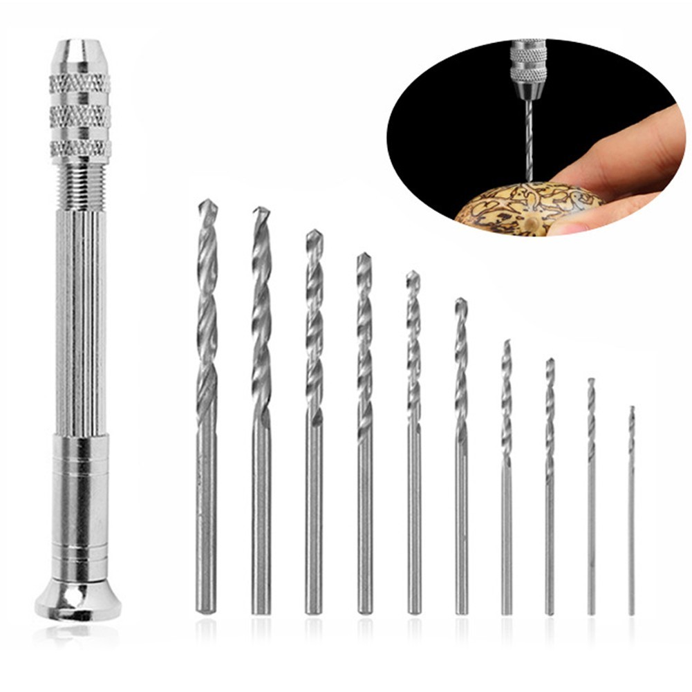 [BLINKNB] Mini Micro Broca Manual De 0.3-3.2 Mm Ferramentas De Perfuração Para Carpintaria Modelos Hobby DIY