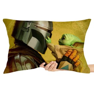 Capa Premium para Travesseiro ou Almofada mandalorian e grogu