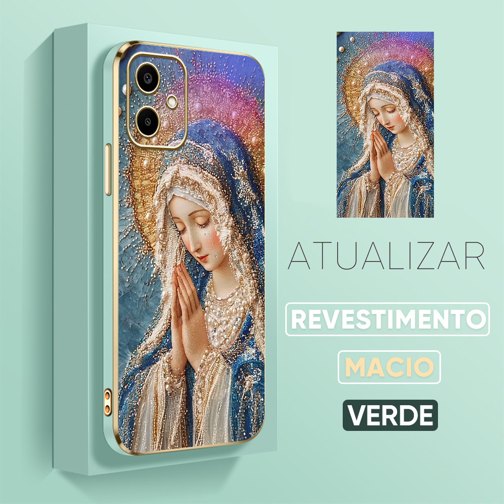 Capinha Macia Para Samsung Galaxy A06 Capa Luxo De Celular Protetora Silicone Case 2308 DD