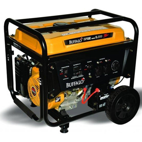 Gerador De Energia À Gasolina Buffalo Bfge 8.000 Plus 8kva P
