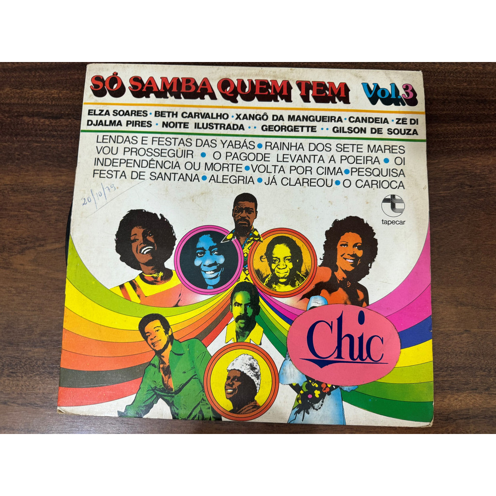 LP SO SAMBA QUEM TEM VOL 3