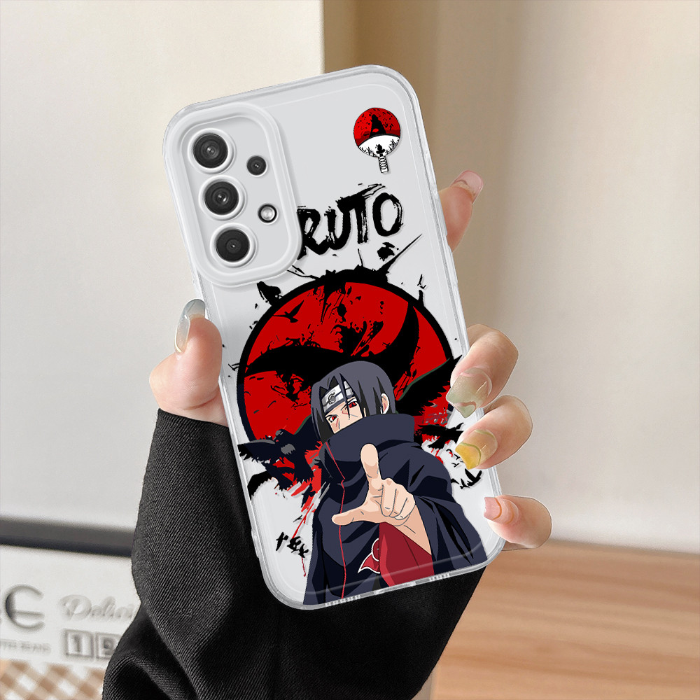 Capinha Naruto Para Samsung Galaxy A32 4G Capa De Celular Macio Simples Transparente Case 0218 TSY