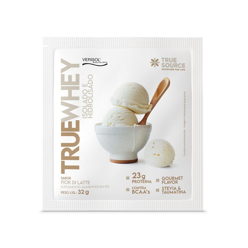 True Whey Protein Fior Di Latte Sachê 32 G