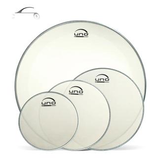 Kit Peles Bateria Uno By Evans G2 Clear 10-12-16 E Bumbo Eq4 22 Polegadas