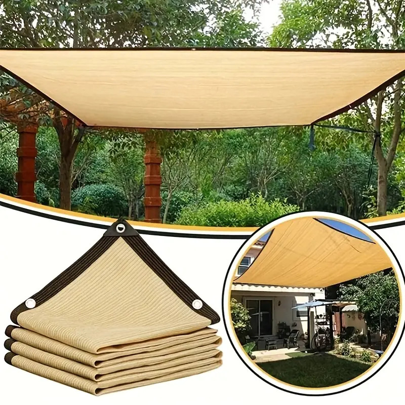 Tela De Sombreamento Grande De 4x5m, 90% De Sombreamento Para Garagem, Piscina, Fazenda, Rede De Proteção Solar  2 * 3 m